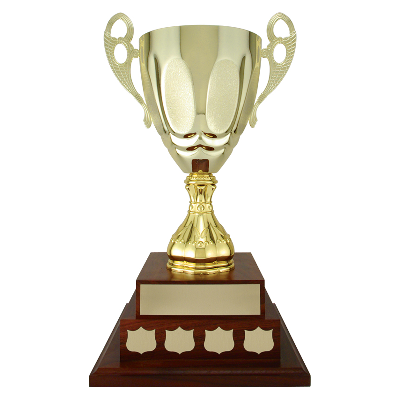 Strattura Annual Cup with Walnut Base