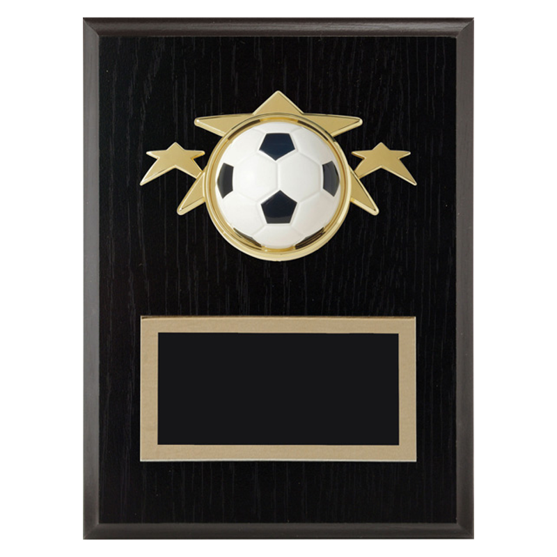 Tri-Star Soccer Insert Laminate Plaque