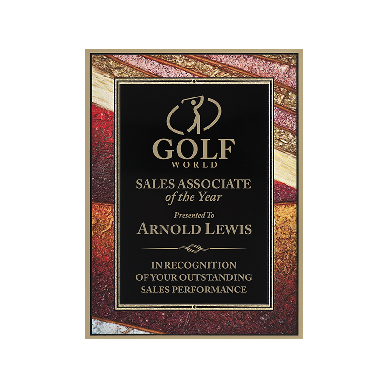 Bamboo Art Plaque - Annual