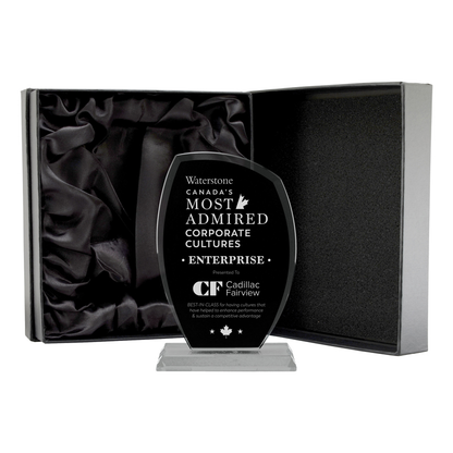 Includes satin-lined box