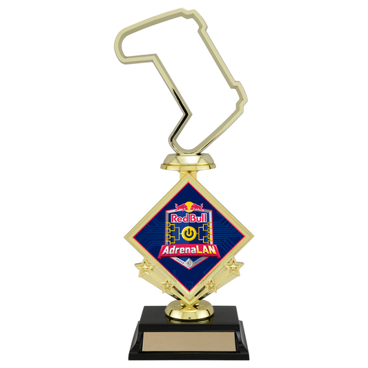 Esports Figure Trophy with Riser