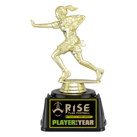 Flag Football Figure Trophy - Individual