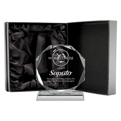 Includes satin-lined box