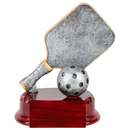 Pickleball Paddle & Ball Resin Award