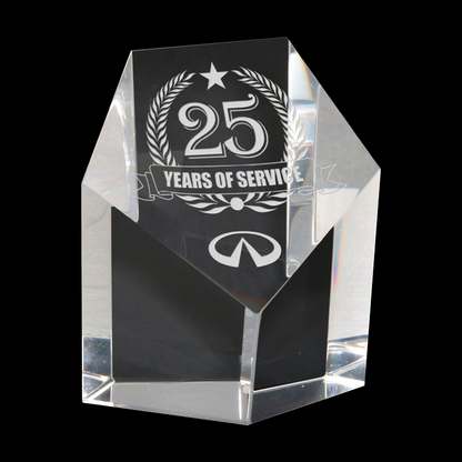 Prestige Crystal Paperweight
