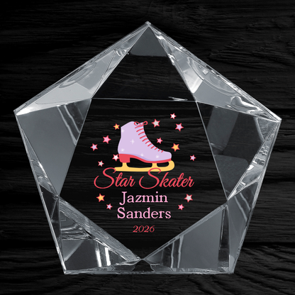 Star Crystal Paperweight