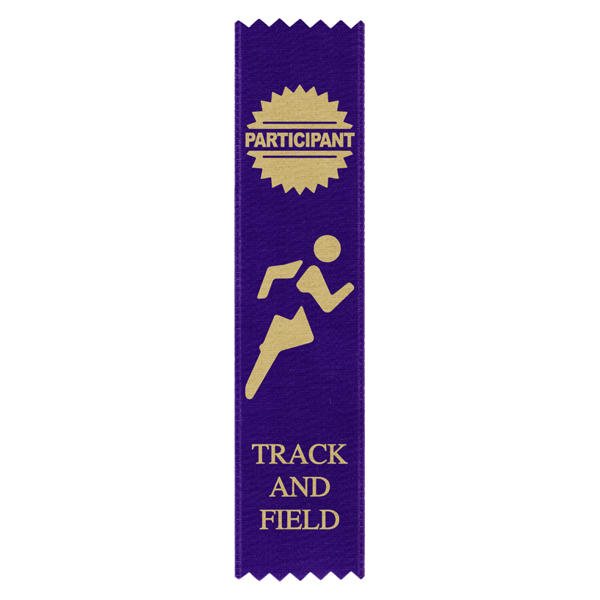 Track & Field Participant Ribbons