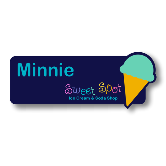 Name Badge - Custom Plastic - Printed