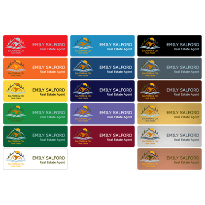 Name Badge - Standard Plastic - Printed