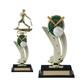 3D Sport Figure Trophy - Baseball (Male)