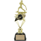 Bullseye Figure Trophy - Baseball