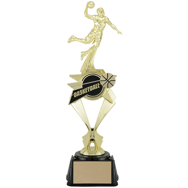 Bullseye Figure Trophy - Basketball