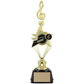 Bullseye Figure Trophy - Music