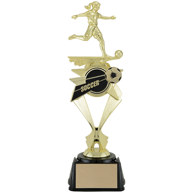 Bullseye Figure Trophy - Soccer