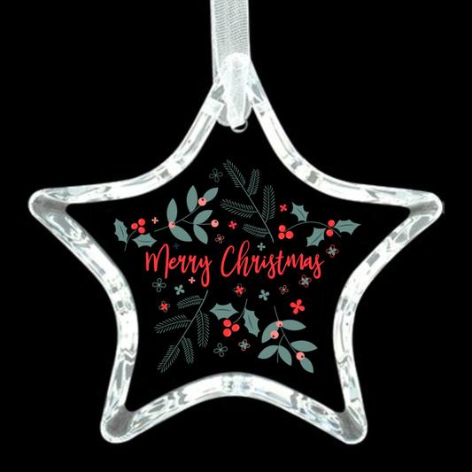 Crystal Ornament - Star