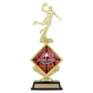 Diamond Star Custom Trophy with Figure