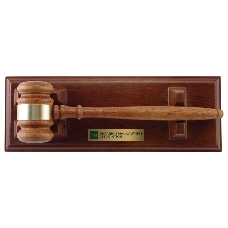 Walnut Gavel with Base