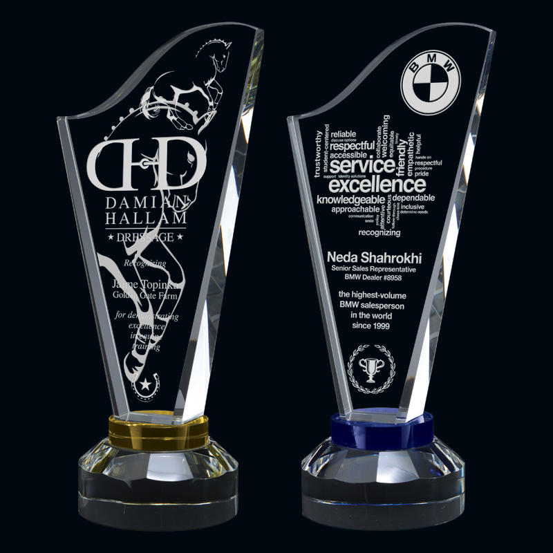 Colour Series - Harp Crystal Award