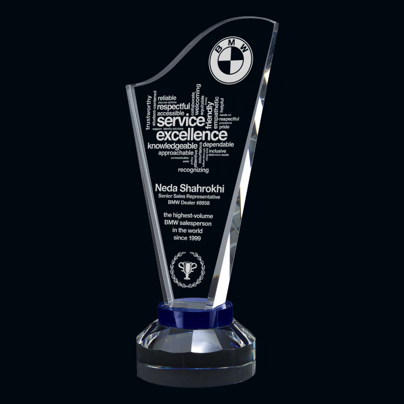 Colour Series - Harp Crystal Award