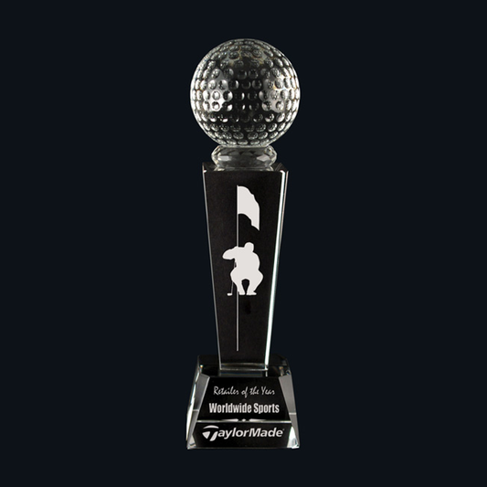 Golf Series - Heron Point Crystal Award