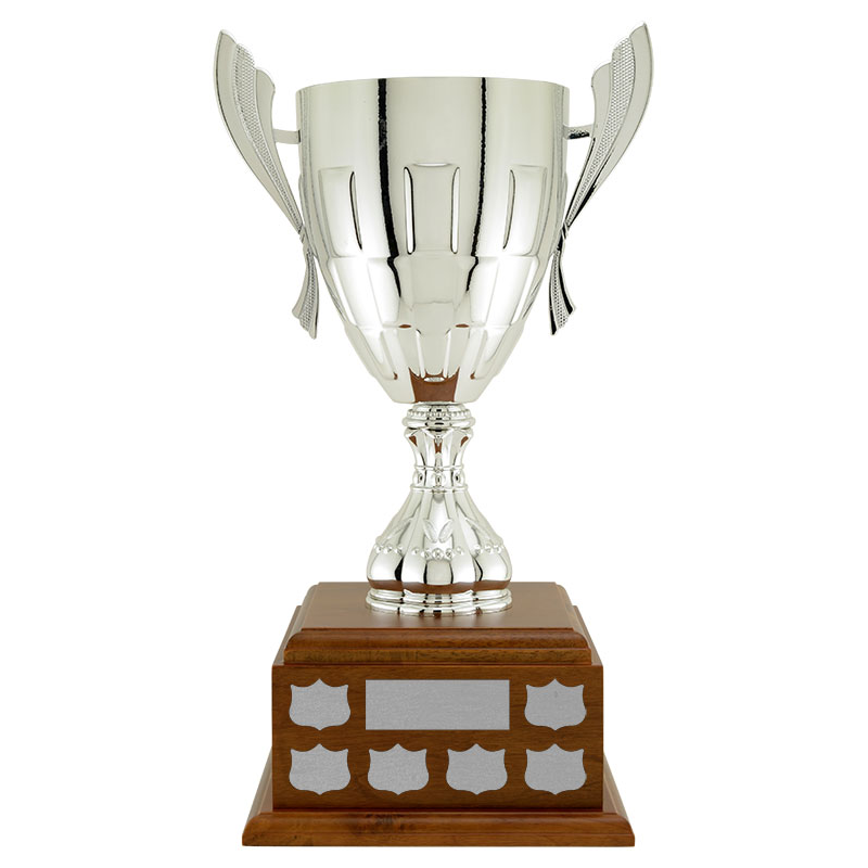 Iron Man Annual Cup with Walnut Base