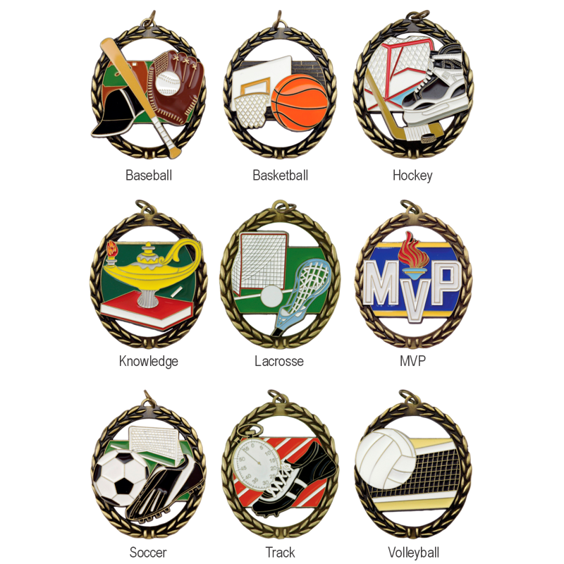 Negative Space Medals