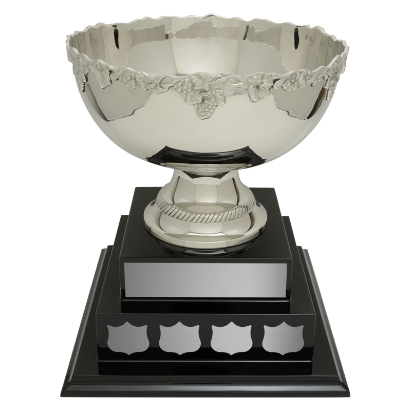 Paisley Nickel Plated Brass Annual Cup