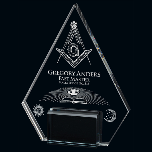 Marquis Series - Pyramid Crystal Award