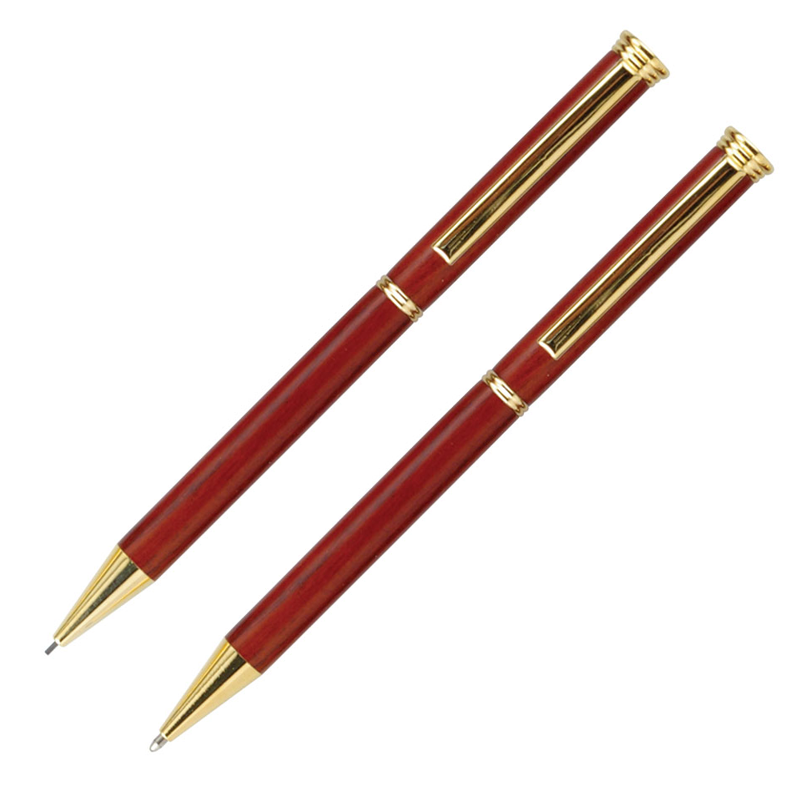 Rosewood Deluxe Pen & Pencil