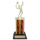 1-Post Rectangular/Oval Column Trophy