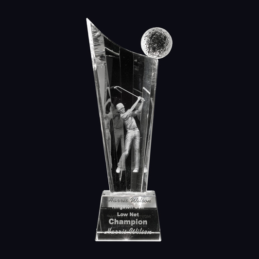 Golf Series - Renaissance Crystal Award