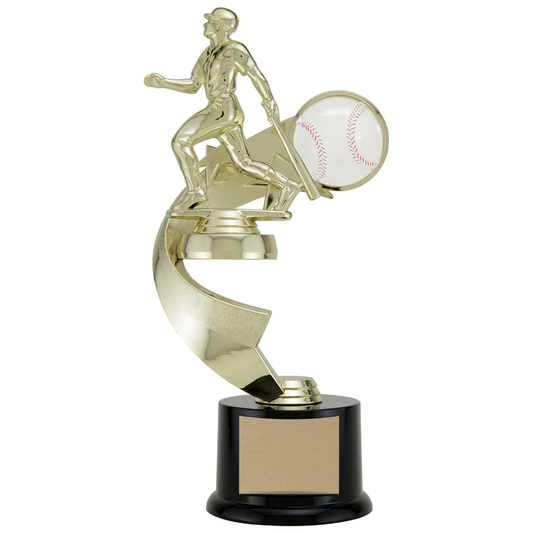 Ribbon Star Figure Trophy - Baseball