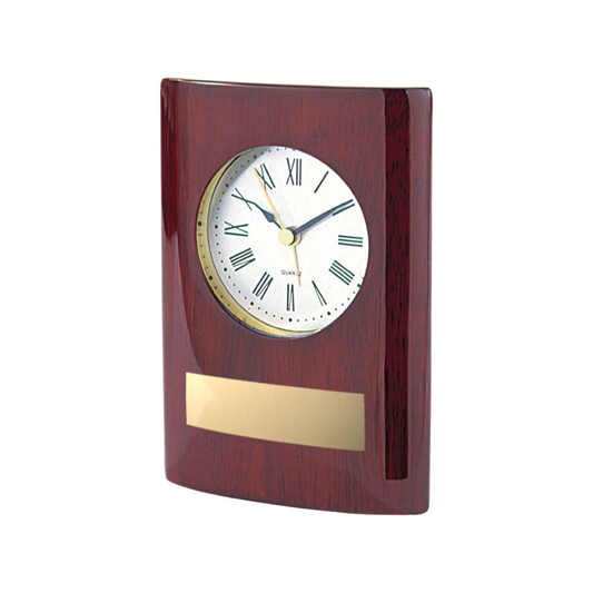 Rosewood Stand-Up Clock