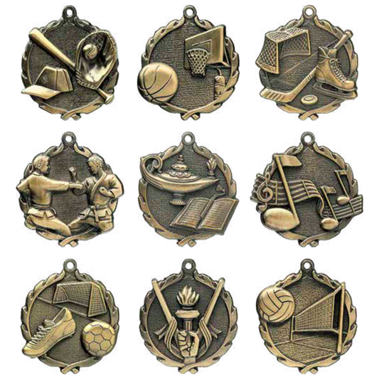 Sculptured Medals - Large