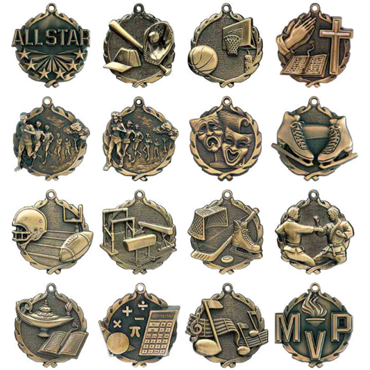 Sculptured Medals - Small