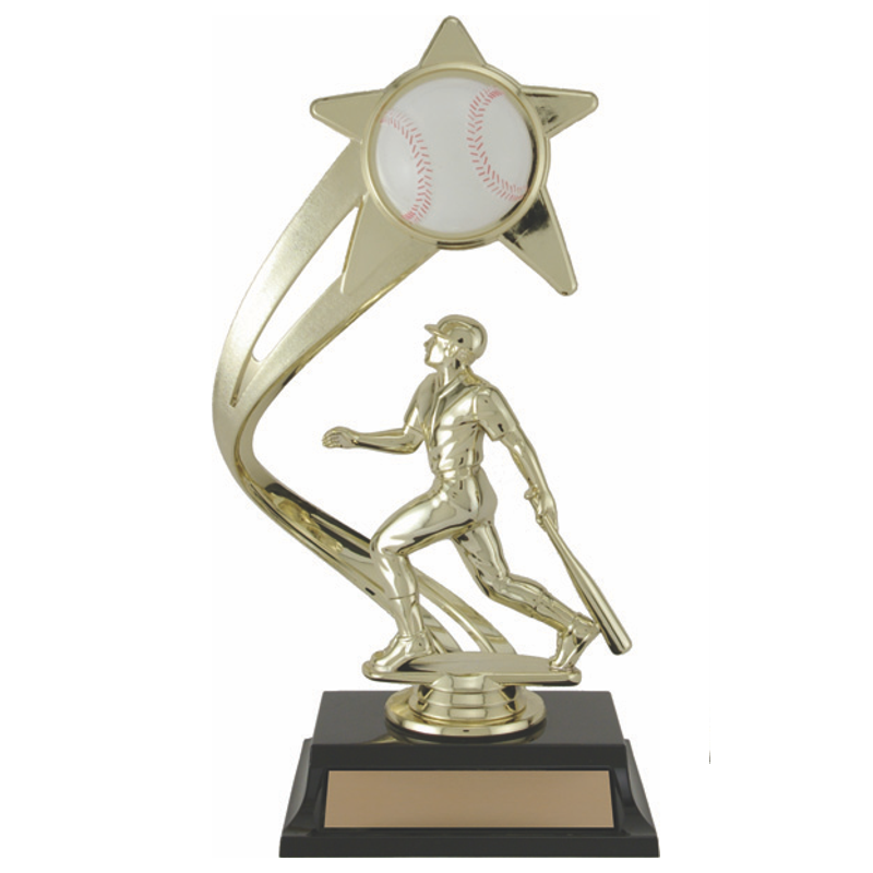 Shooting Star Figure Trophy - Baseball