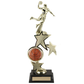 Spinning Sport Figure Trophy - Basketball