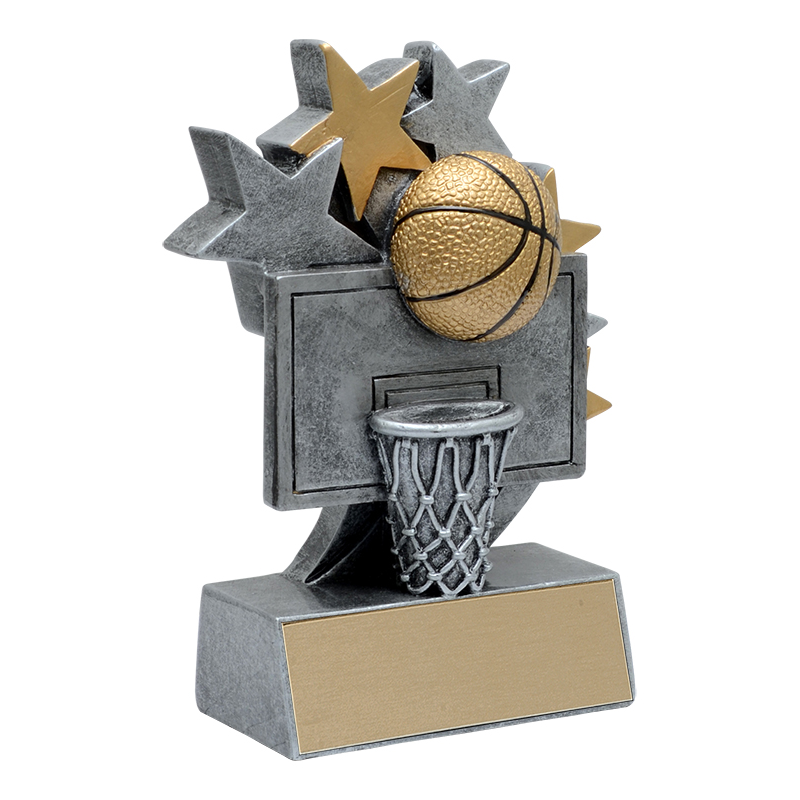 Star Blast Resin Award - Basketball