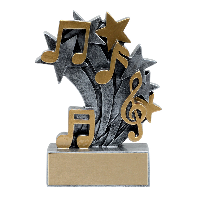 Star Blast Resin Award - Music