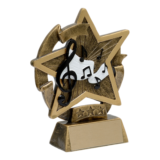 Star Gazer Resin Award - Music