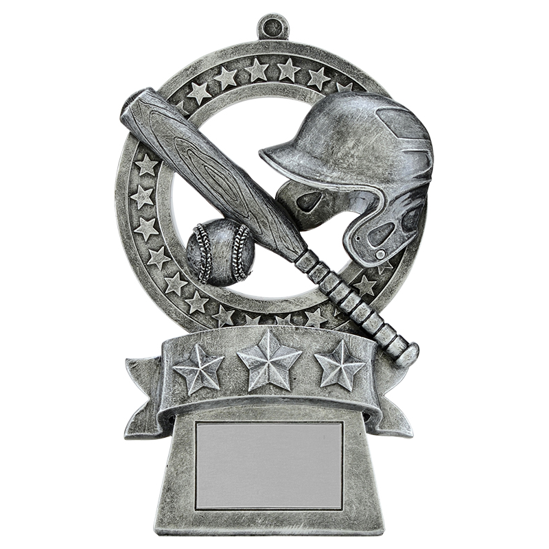 Star Medal Resin Award - Baseball
