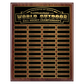 Traditional Bevel Walnut Plaque - Annual - Extra Large