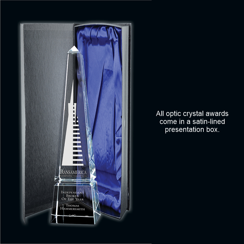 Tower Series - Accolade Crystal Award